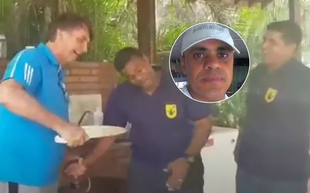 Bolsonaro brinca esfaquear o churrasqueiro: ele sabe que Adélio lhe garantiu a vitória eleitoral