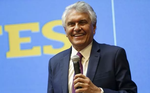 O governador de Goiás, Ronaldo Caiado 