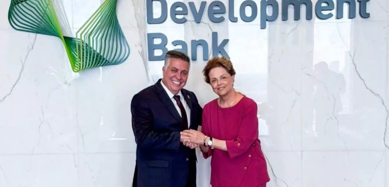 Álvaro Damião e Dilma Rousseff