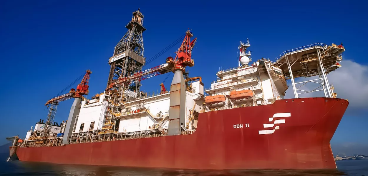 Sonda de perfuração ODN II na Margem Equatorial