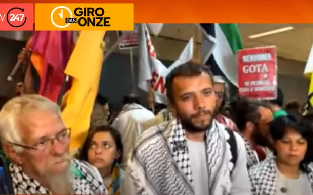 Thiago Ávila chega ao Brasil após participar da Flotilha Global Sumud