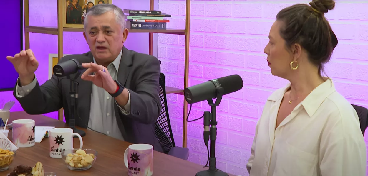 O líder do governo na Câmara, José Guimarães (PT-CE), em entrevista ao podcast “As Cunhãs” - 11/10/2025