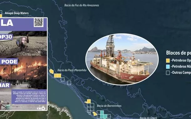 ONG inglesa ataca a soberania nacional e faz campanha contra a exploração da Margem Equatorial