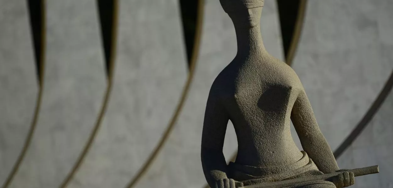 Fachada do edifício sede do Supremo Tribunal Federal (STF) - Brasília-DF - 09/06/2020