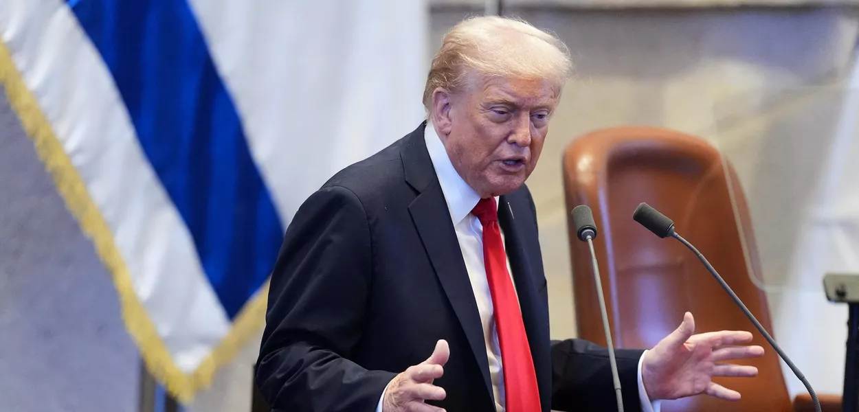 Donald Trump em discurso no Parlamento de Israel 13/10/2025 

 