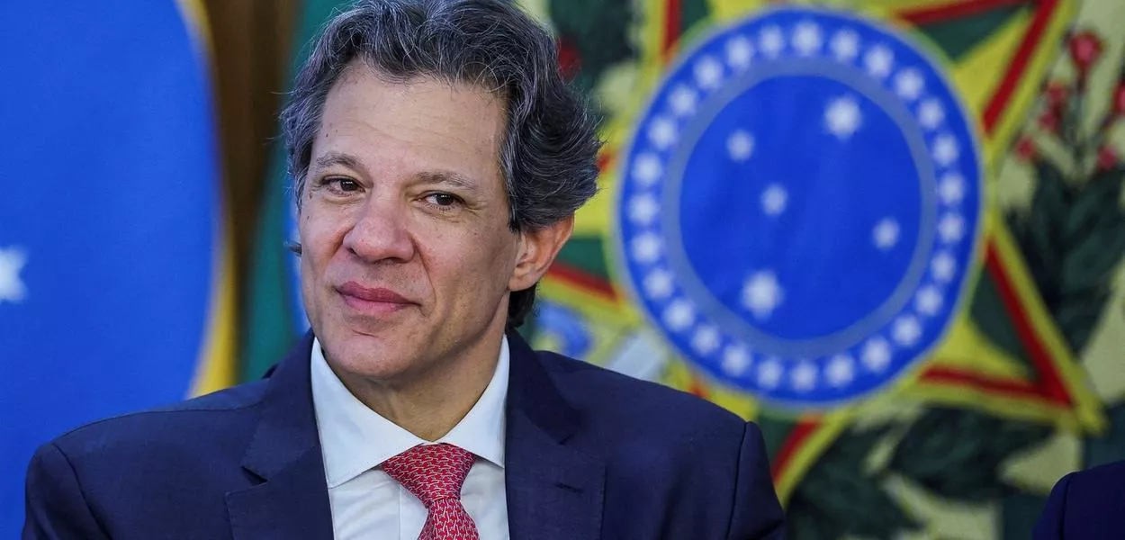 O ministro da Fazenda, Fernando Haddad, em evento no Palácio do Planalto - Brasília (DF) - 13/08/2025
