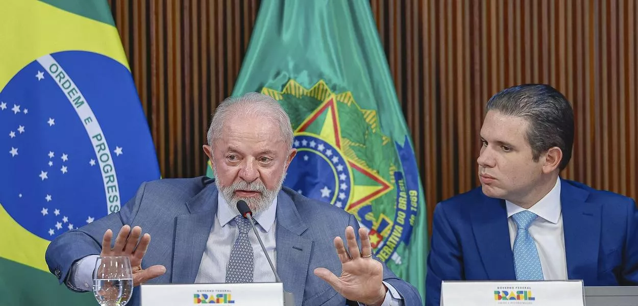 Lula e Hugo Motta