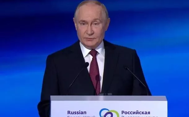 Putin anuncia expansão da cooperação nuclear da Rússia com o BRICS