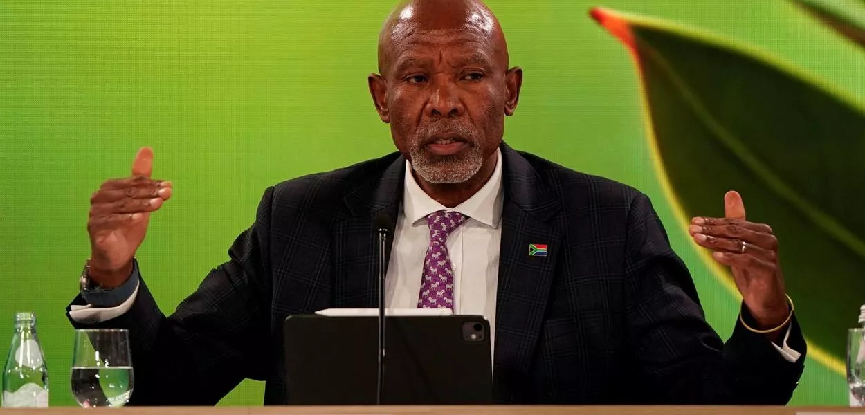 Presidente do banco central da África do Sul, Lesetja Kganyagogton