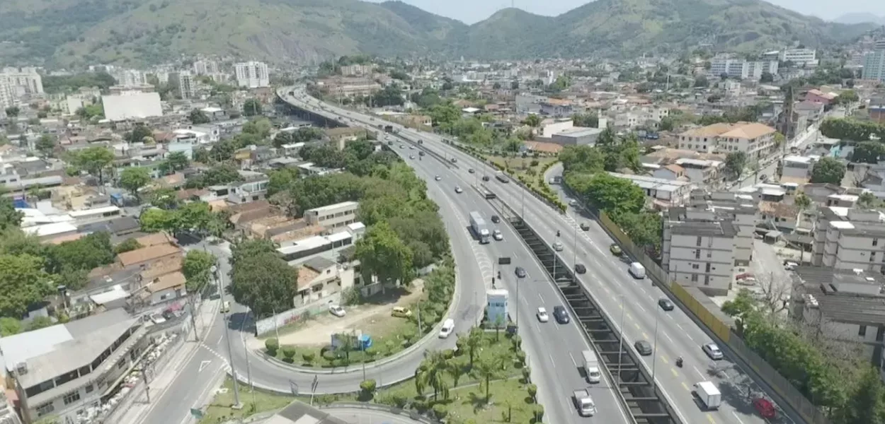 Linha Amarela no Rio de Janeiro