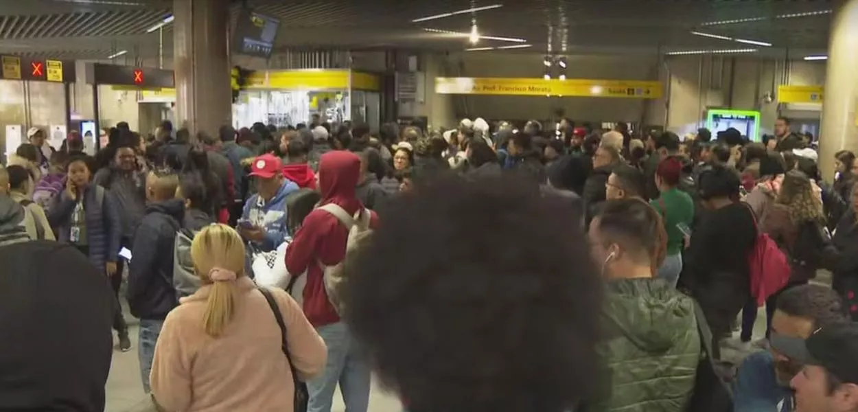 Passageiros em São Paulo