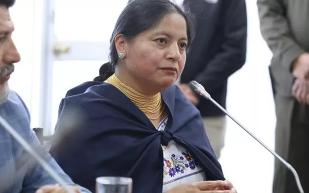 Ercilia Castañeda, líder da Conaie do Equador