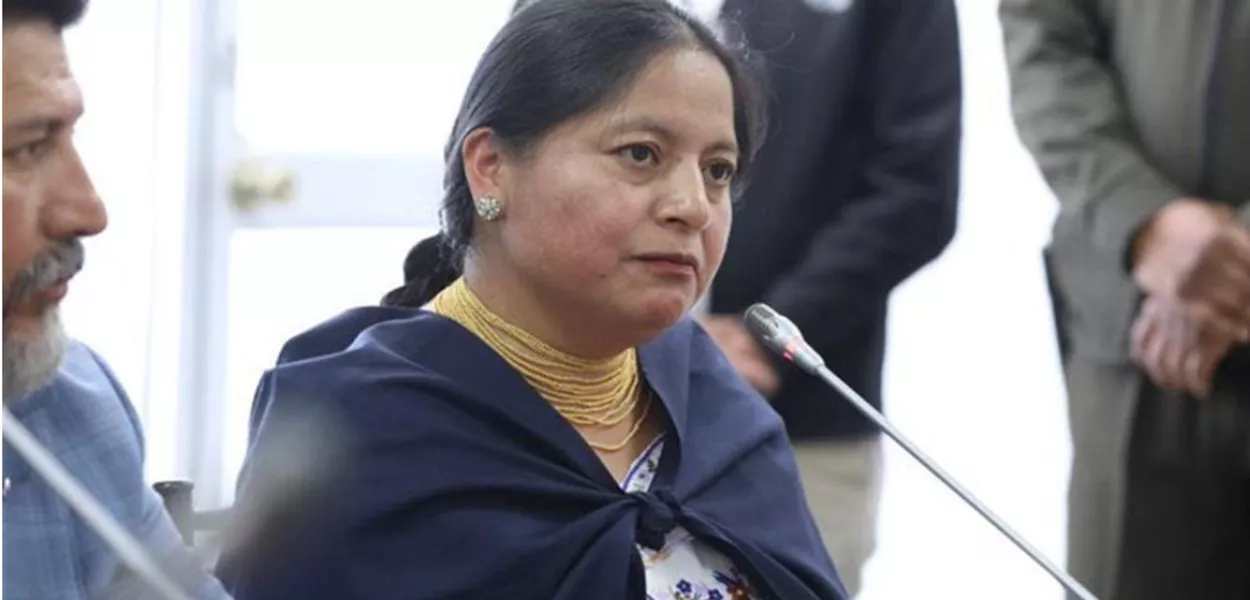 Ercilia Castañeda, líder da Conaie do Equador
