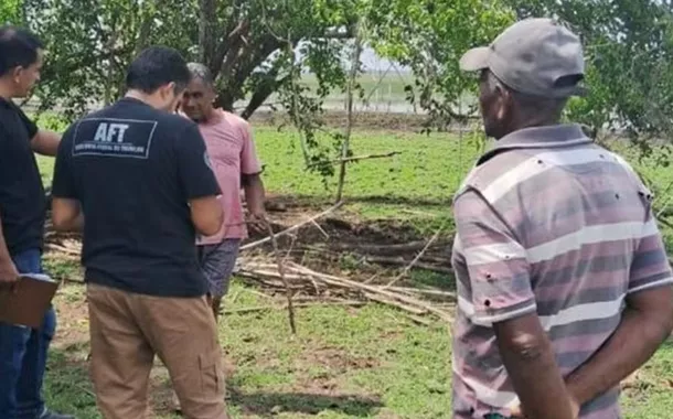 Trabalhadores resgatados 