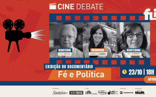Fliv terá mesa com Frei Betto sobre Fé e Política – Um debate necessário