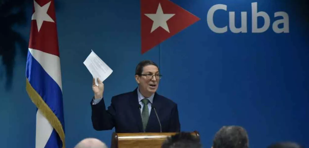 Bruno Rodríguez, ministro das Relações Exteriores de Cuba 