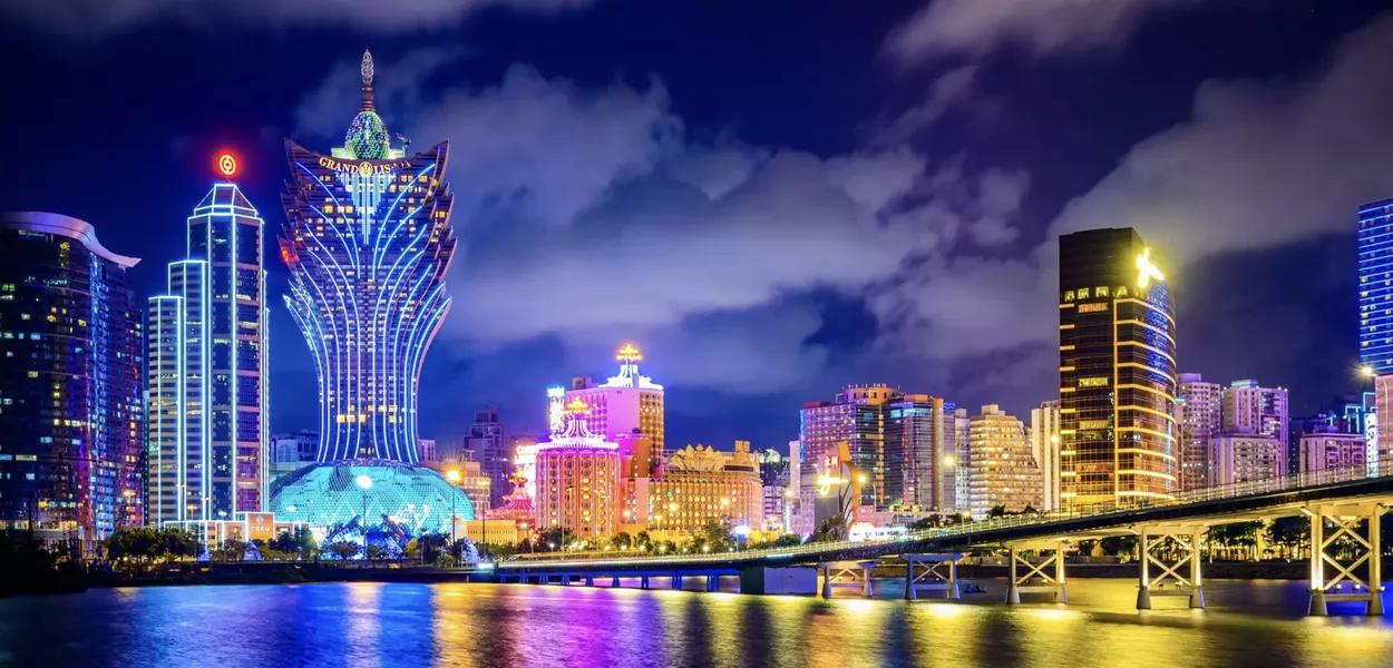 Vista de Macau, na China