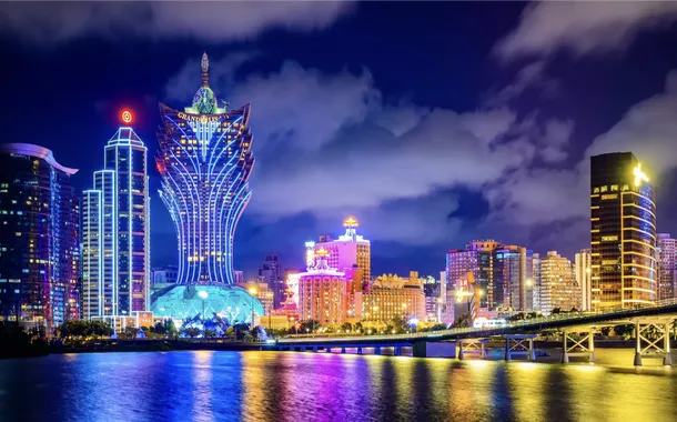 Vista de Macau, na China