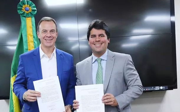 Plínio Lemos Jorge e André Fufuca