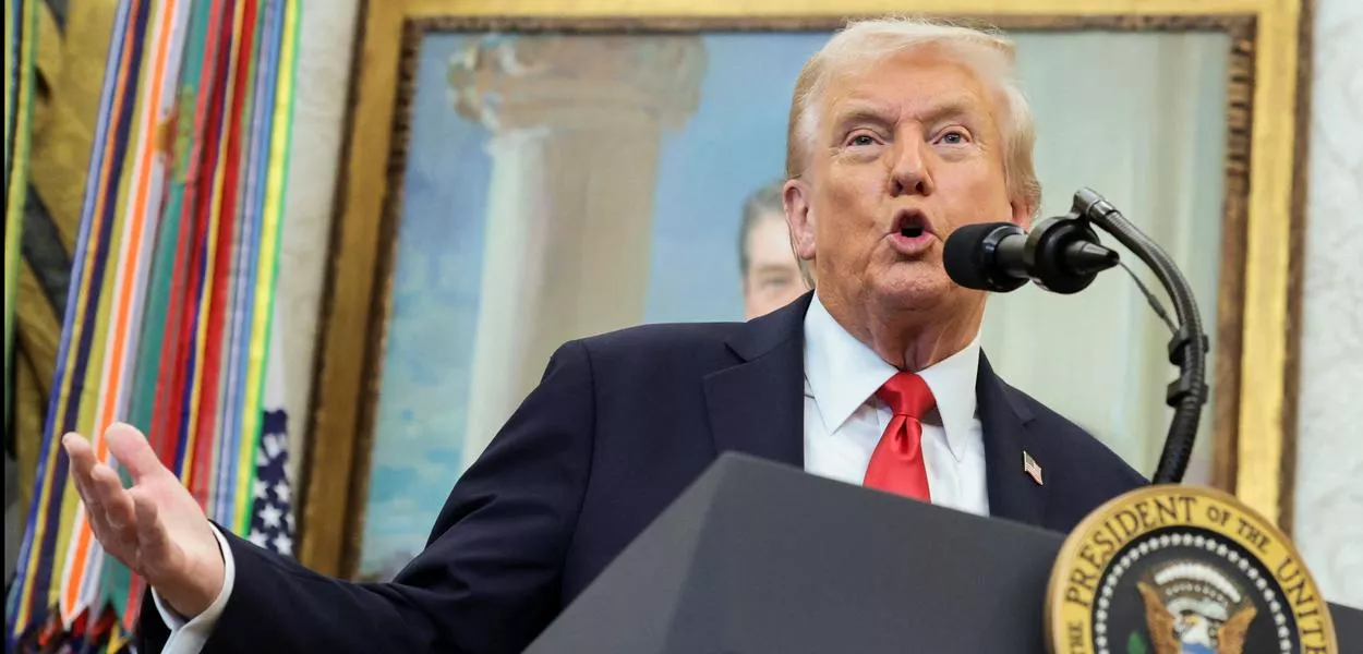 O presidente dos EUA, Donald Trump