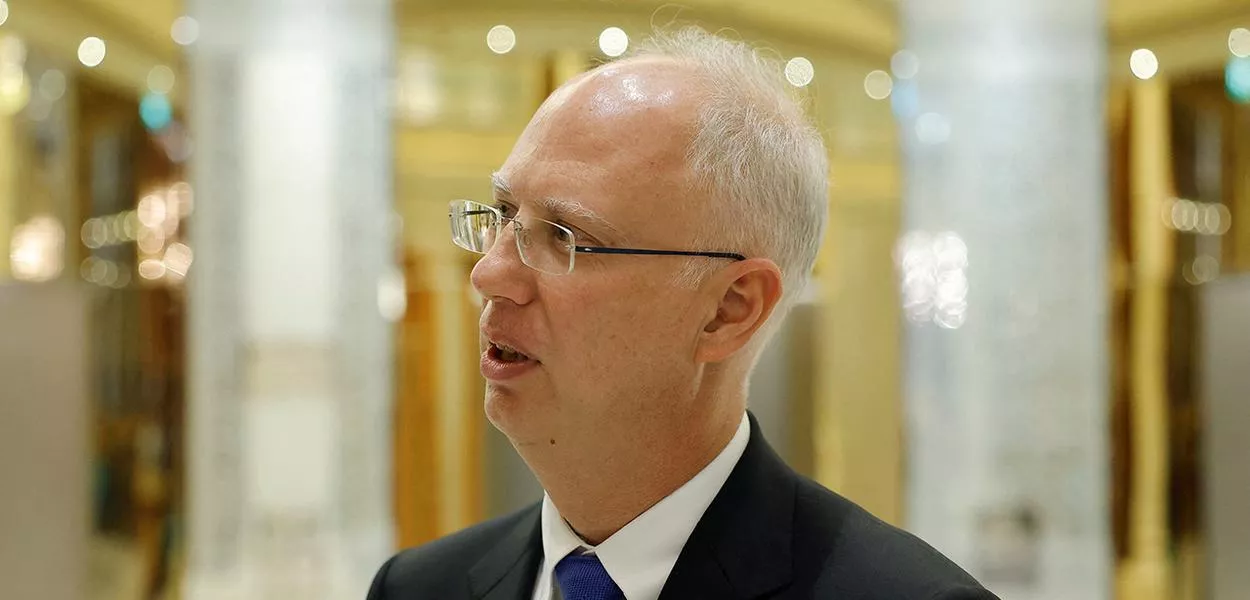 Kirill Dmitriev, enviado especial do presidente russo, Vladimir Putin
18/02/2025
