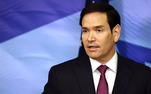 O secretário de Estado dos EUA, Marco Rubio, em Jerusalém - 23/10/2025  