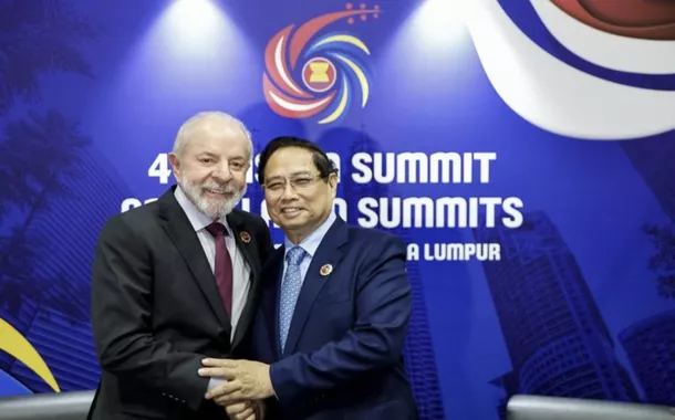 Lula reforça parceria estratégica com o Vietnã e propõe acordo de cooperação econômica com o Mercosul