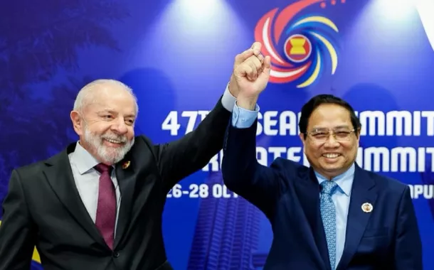 Lula quer elevar comércio com o Vietnã a US$ 15 bi até 2030