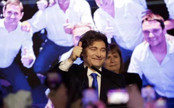 Javier Milei celebra vitória legislativa