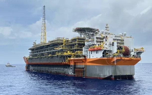 Plataforma da Petrobras em Búzios