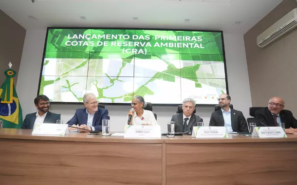Lançamento do programa de Cotas de Reserva Ambiental do Brasil
 