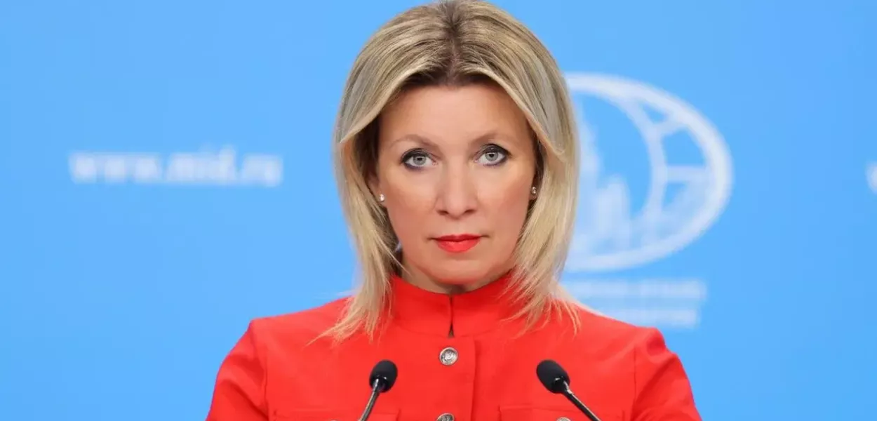 María Zakharova, porta-voz da Chancelaria russa
