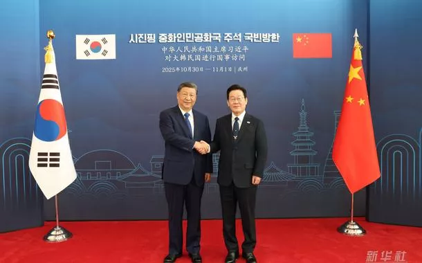 Xi Jinping se reúne com presidente da Coreia do Sul (atualizada)