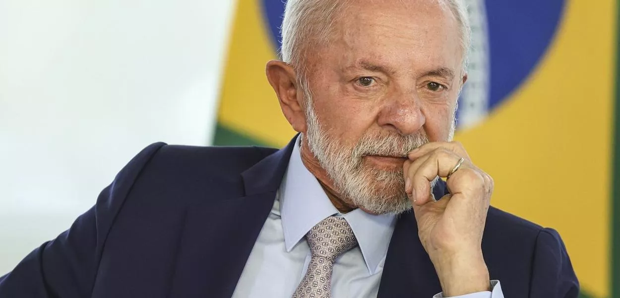 Brasília (DF) - 24/04/2025 - O presidente Luiz Inácio Lula da Silva durante cerimônia de sanção de projetos de lei