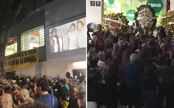 Fãs celebram Lô Borges com cantoria nas ruas e despedida em BH