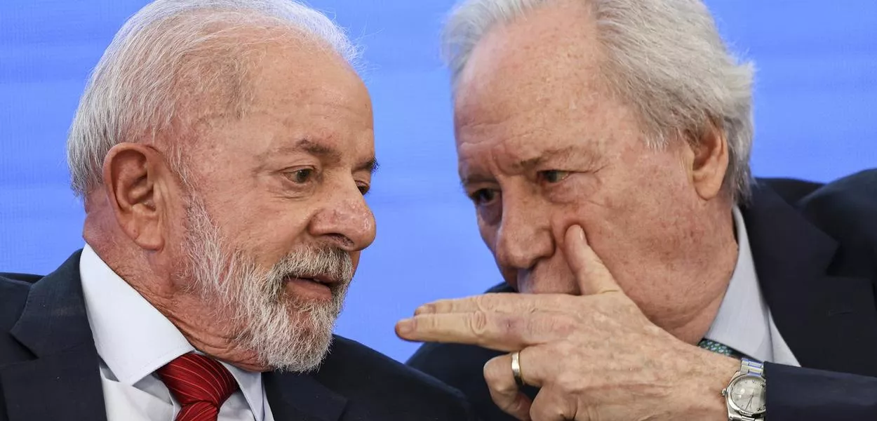 Brasília (DF) - 23/07/2025 - O presidente Luiz Inácio Lula da Silva e o ministro da Justiça, Ricardo Lewandowski