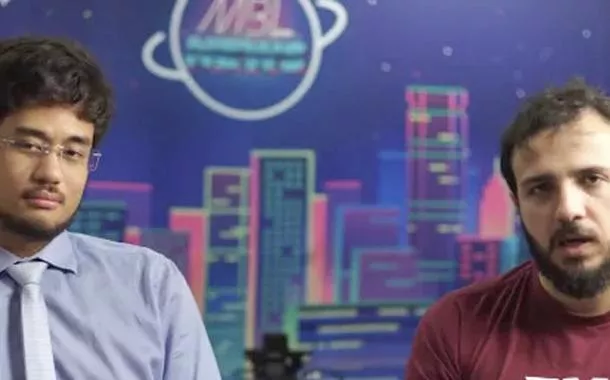 Kim Kataguiri e Renan Santos, cofundadores do MBL, e o TSE