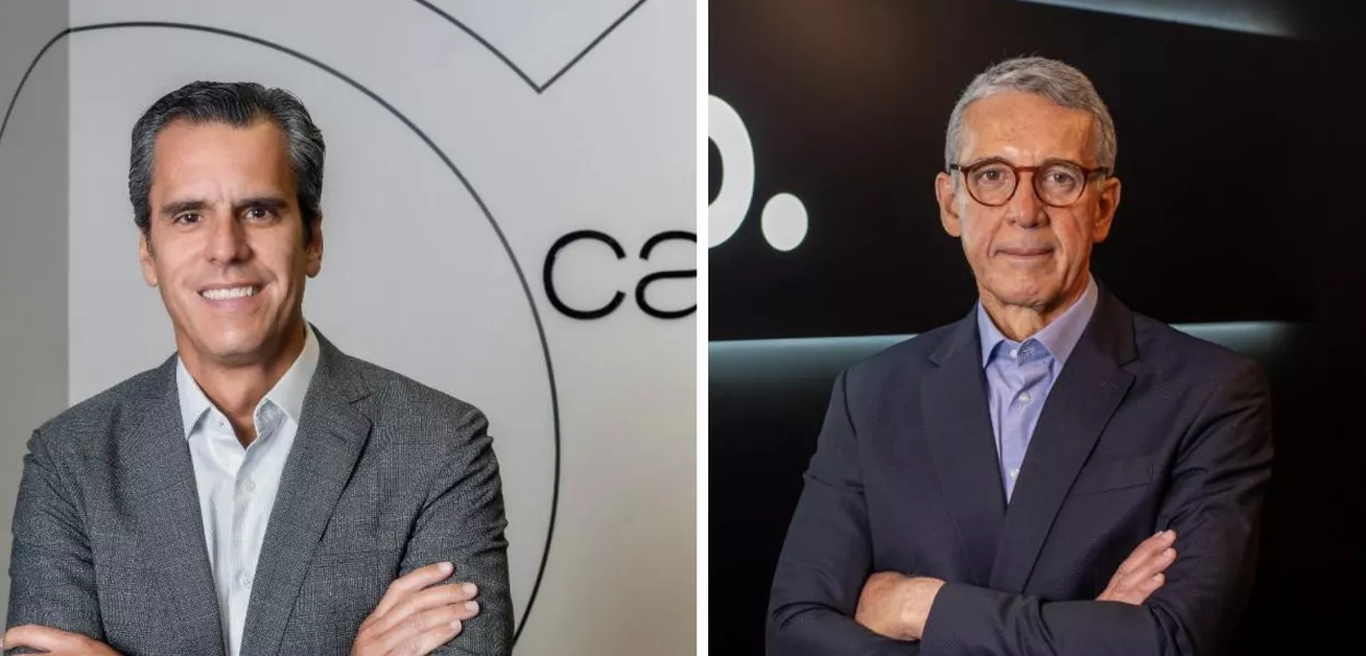 Gustavo Mouco, da Calia, e Marcos Trindade, da FSB