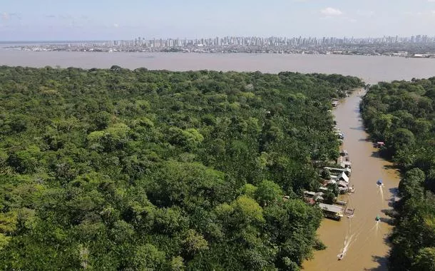 Floresta amazônica e cidade de Belém
 10/8/2025   