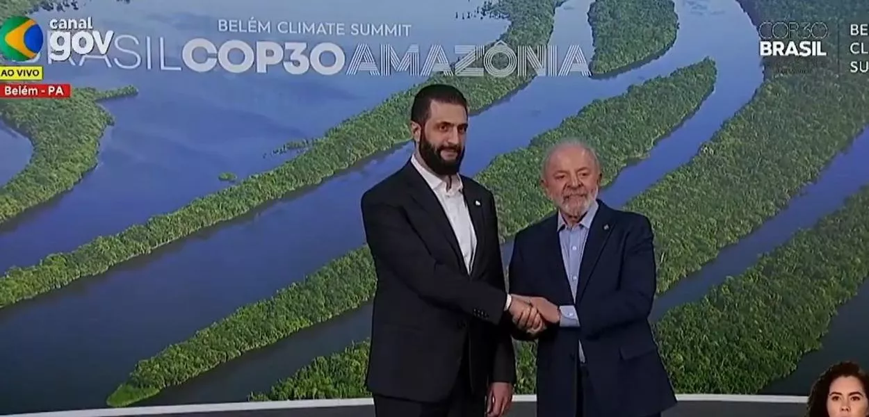 Ahmed al-Sharaa e Lula