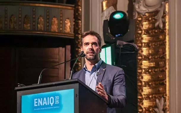 O governador do Rio Grande do Sul, discursa em evento da Abiquim, em São Paulo-SP - 06/11/2025
