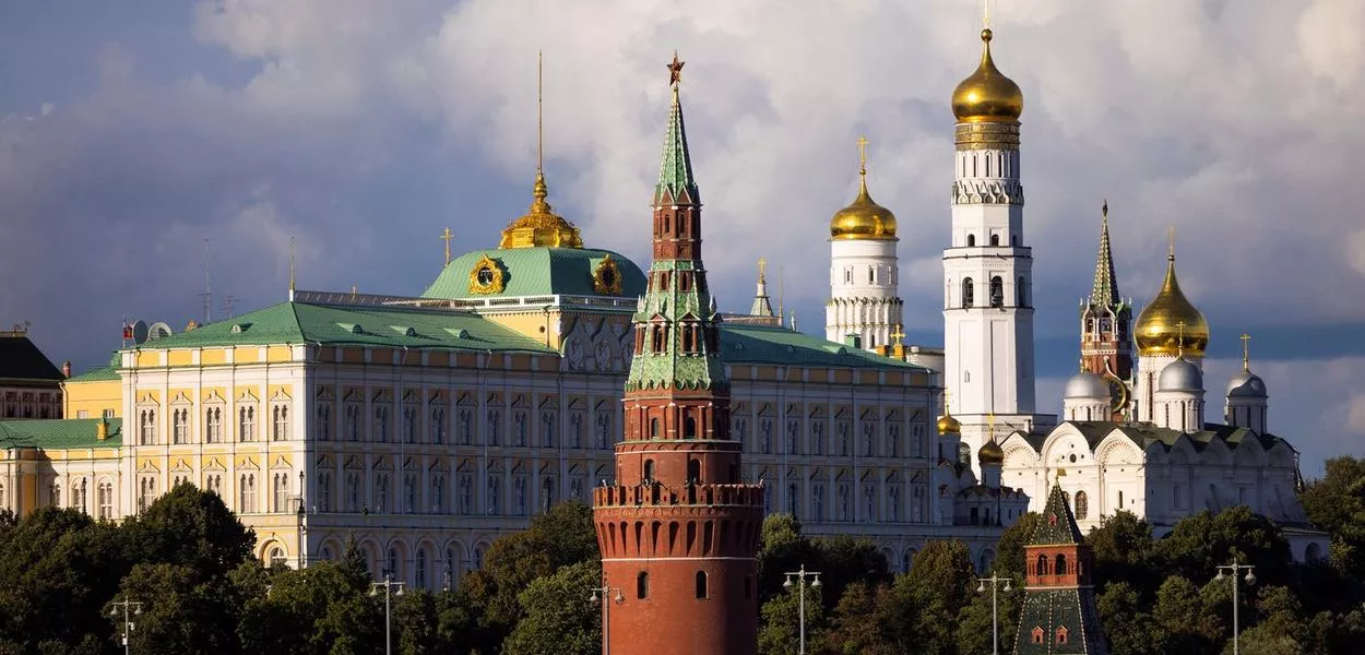 Vista do Kremlin em Moscou, Rússia - 12/8/2024