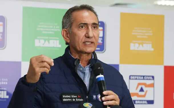 O ministro da Integração e do Desenvolvimento Regional, Waldez Góes
