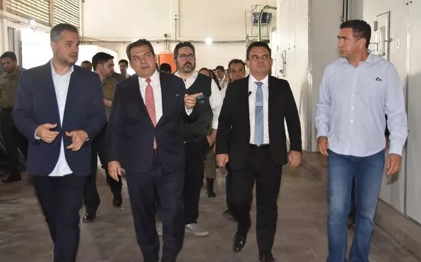 Carlos Pires Brandão em visita ao Complexo Penitenciário de São Luís
