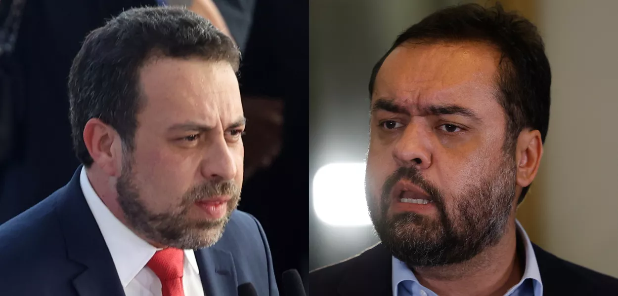 Guilherme Boulos e Cláudio Castro
