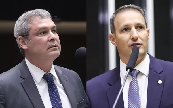 Lindbergh Farias e Guilherme Derrite