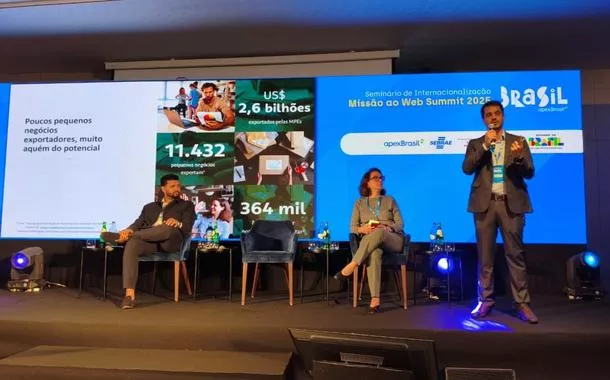  A ApexBrasil abriu nesta segunda-feira (10) o "Seminário de Internacionalização"