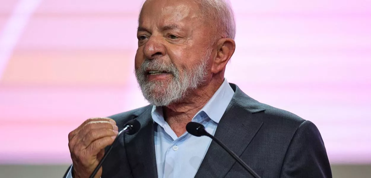 O presidente Luiz Inácio Lula da Silva discursa durante cerimônia de abertura da Conferência das Nações Unidas sobre Mudanças Climáticas-COP30, em Belém-PA - 10/11/2025