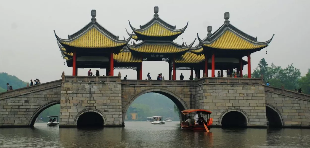 Cidade de Yangzhou, na China