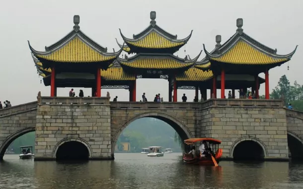 Cidade de Yangzhou, na China